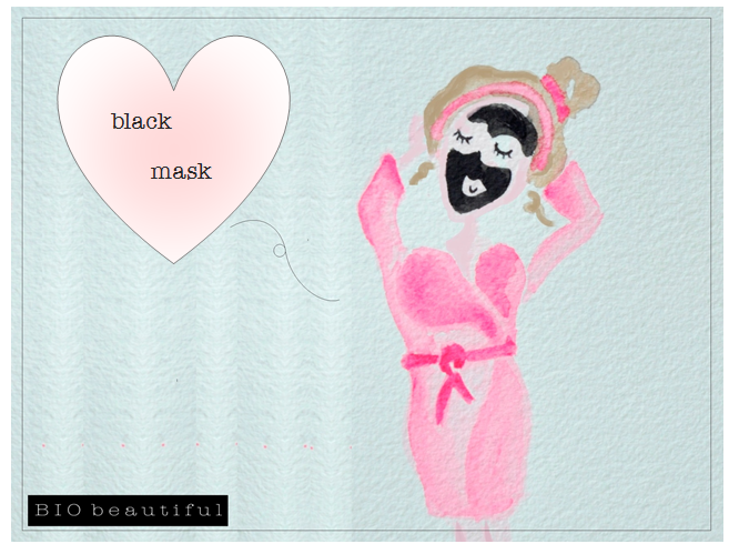 black mask punti neri